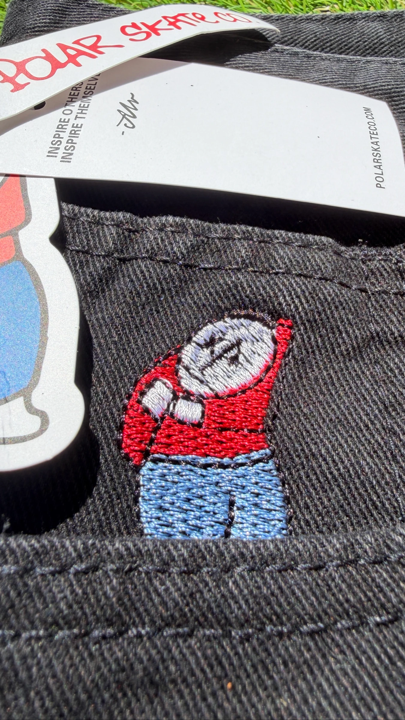 Short en Jean Polar Big Boy Taille L (Polar Skate Co.) – photo 5